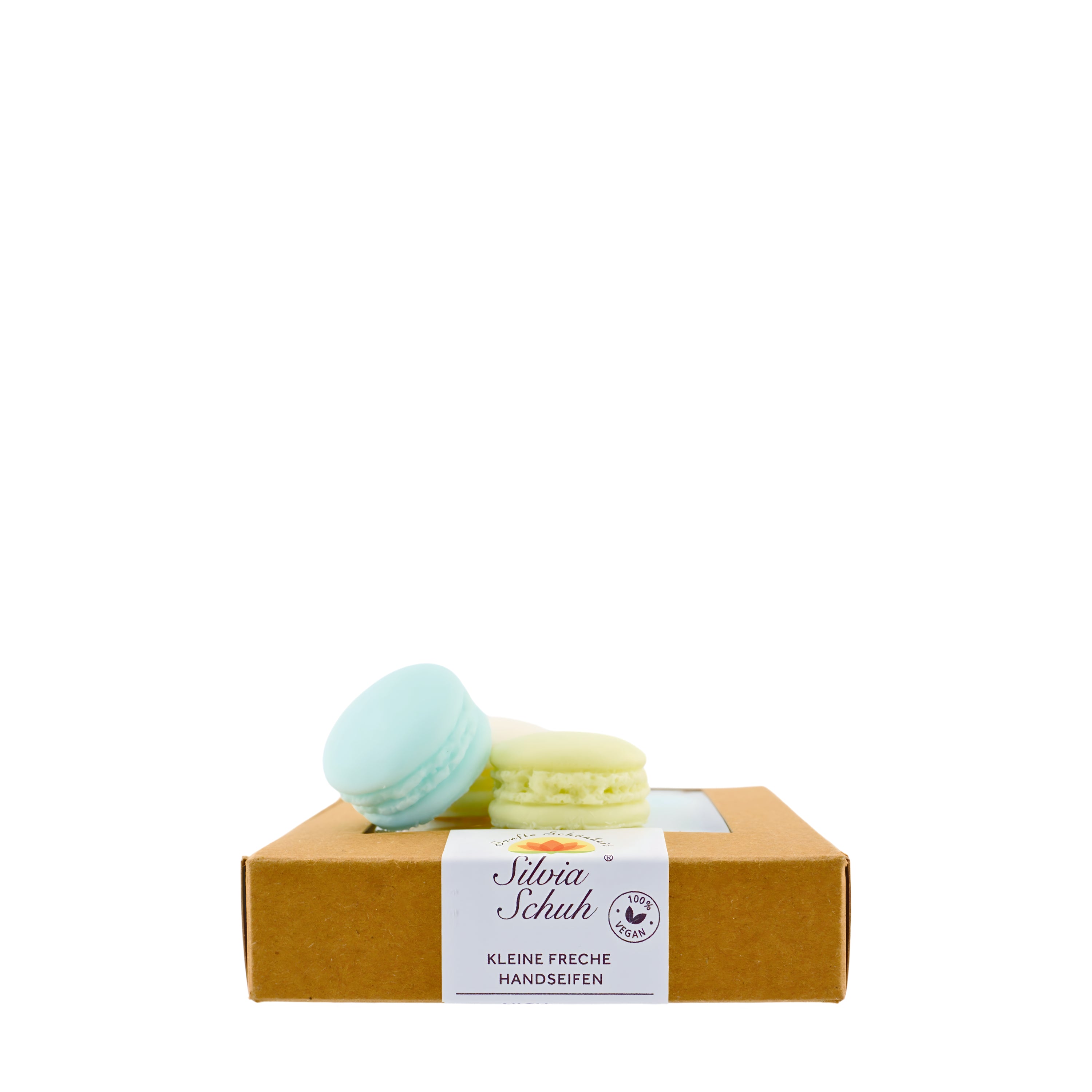 Macarons Seifen in Kartonbox
