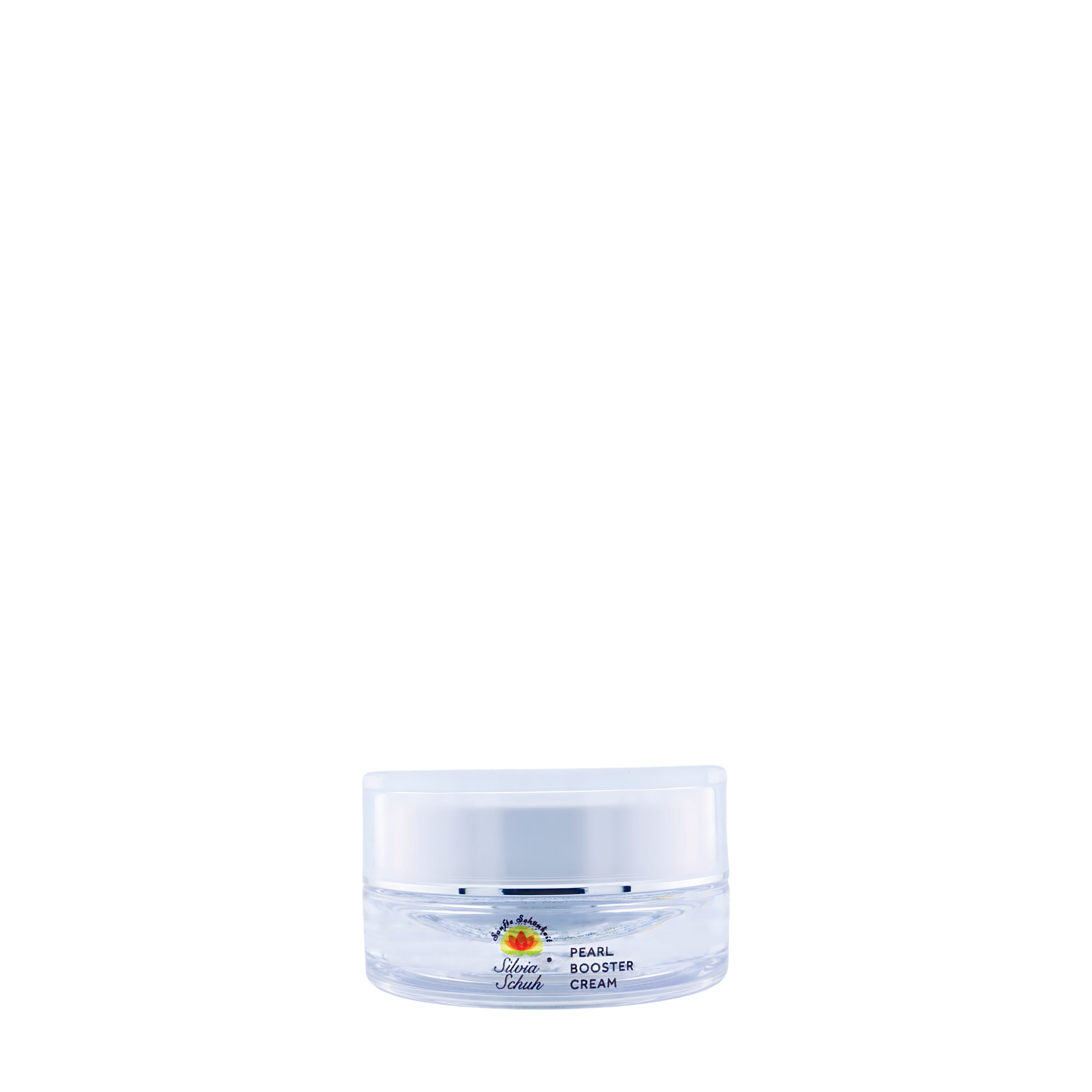 Pearl Booster Cream in transparentem Kunststofftiegel