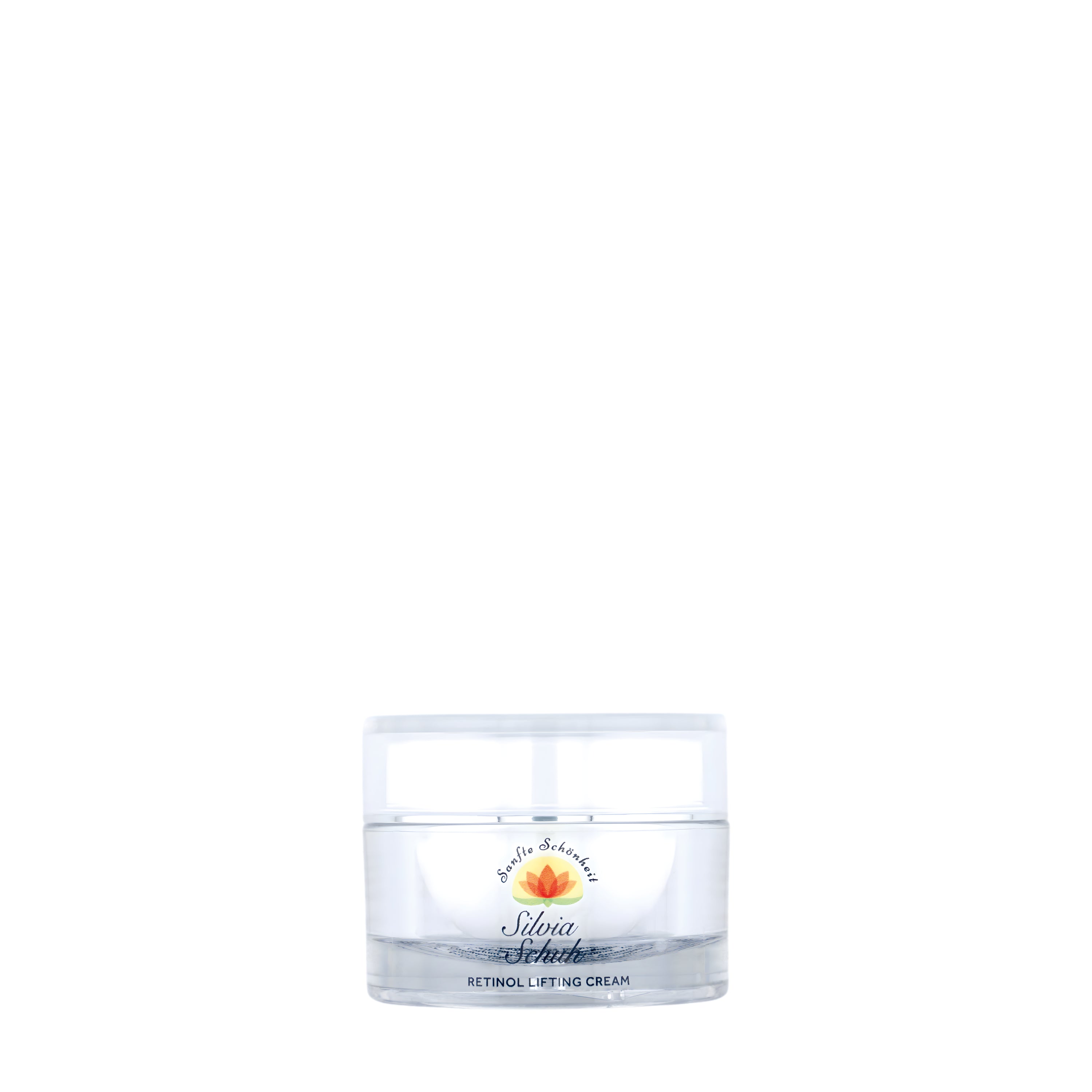 Retinol Lifting Cream in transparentem Kunststofftiegel