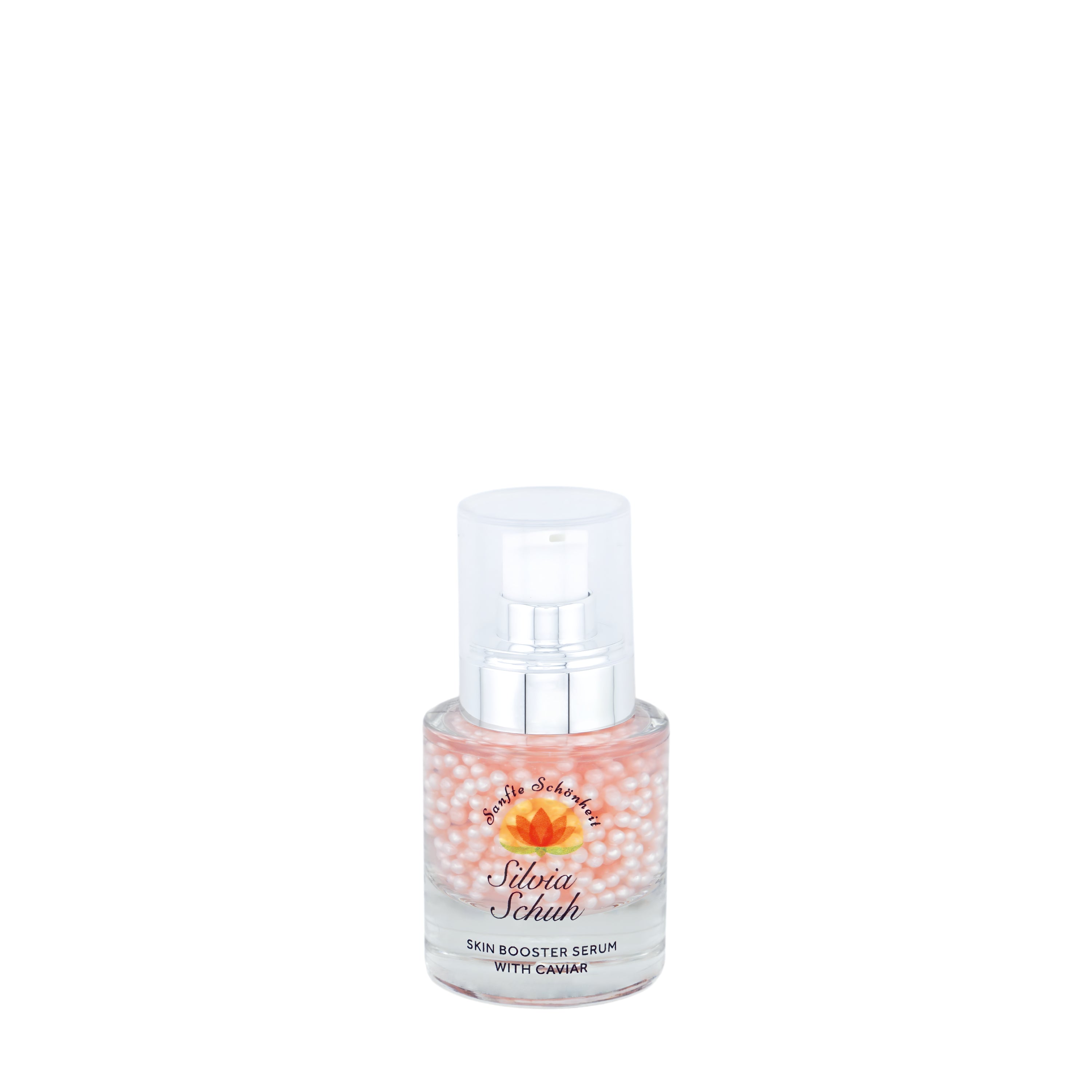 Skin Booster Serum with Caviar in transparenter Glasflasche