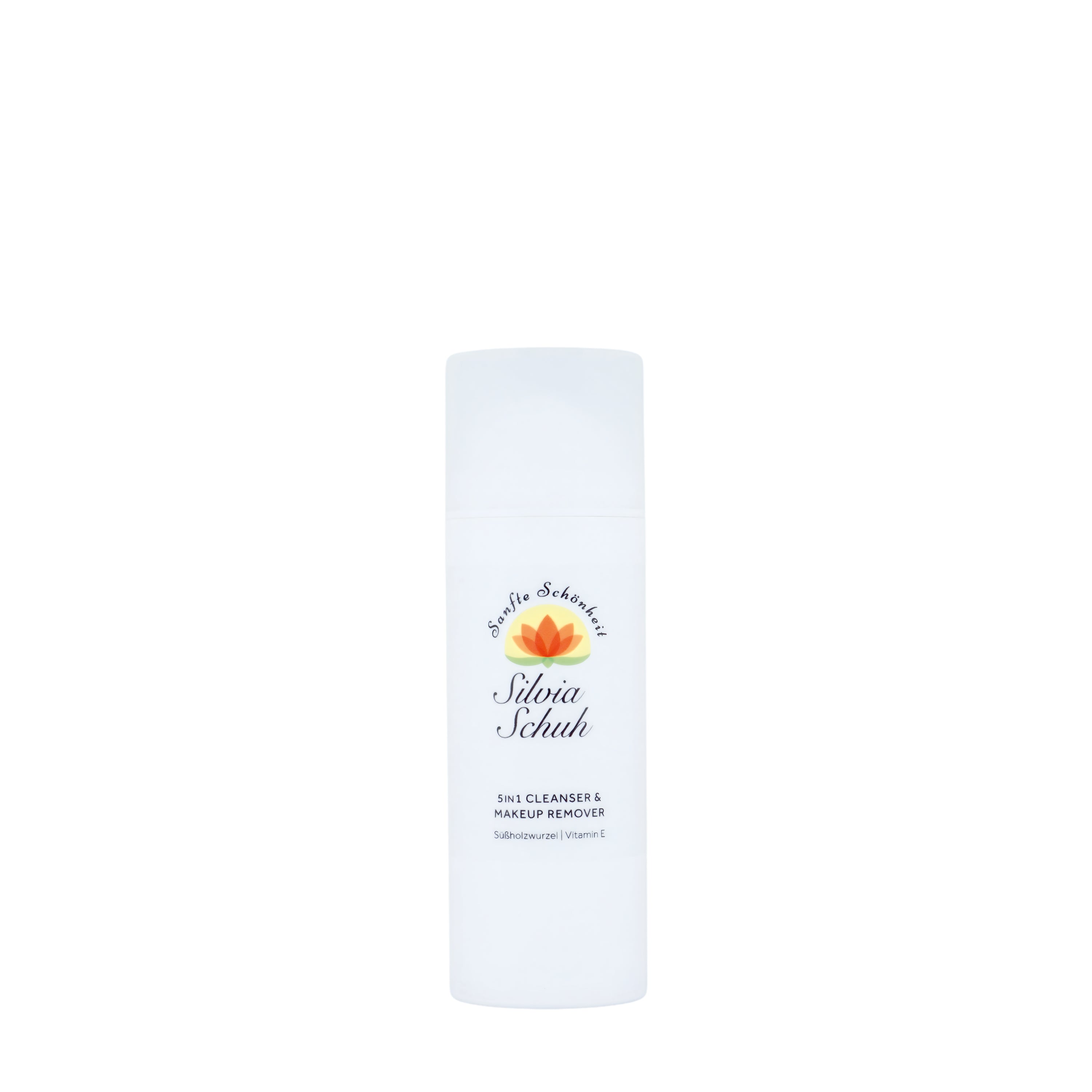 5 in 1 Cleanser and Make Up Entferner in weißem Pumpspender