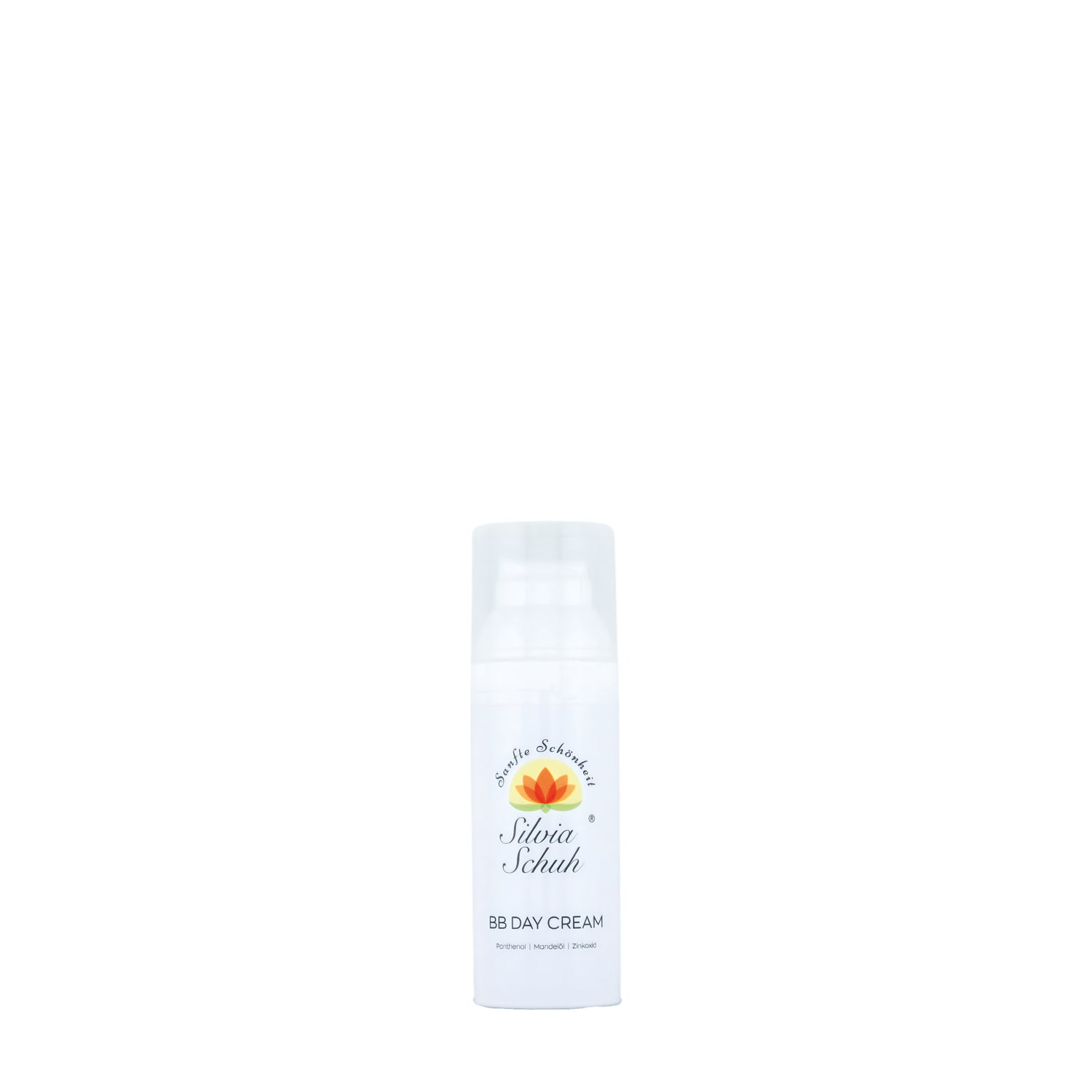 BB Day Cream in weißem Pumpspender