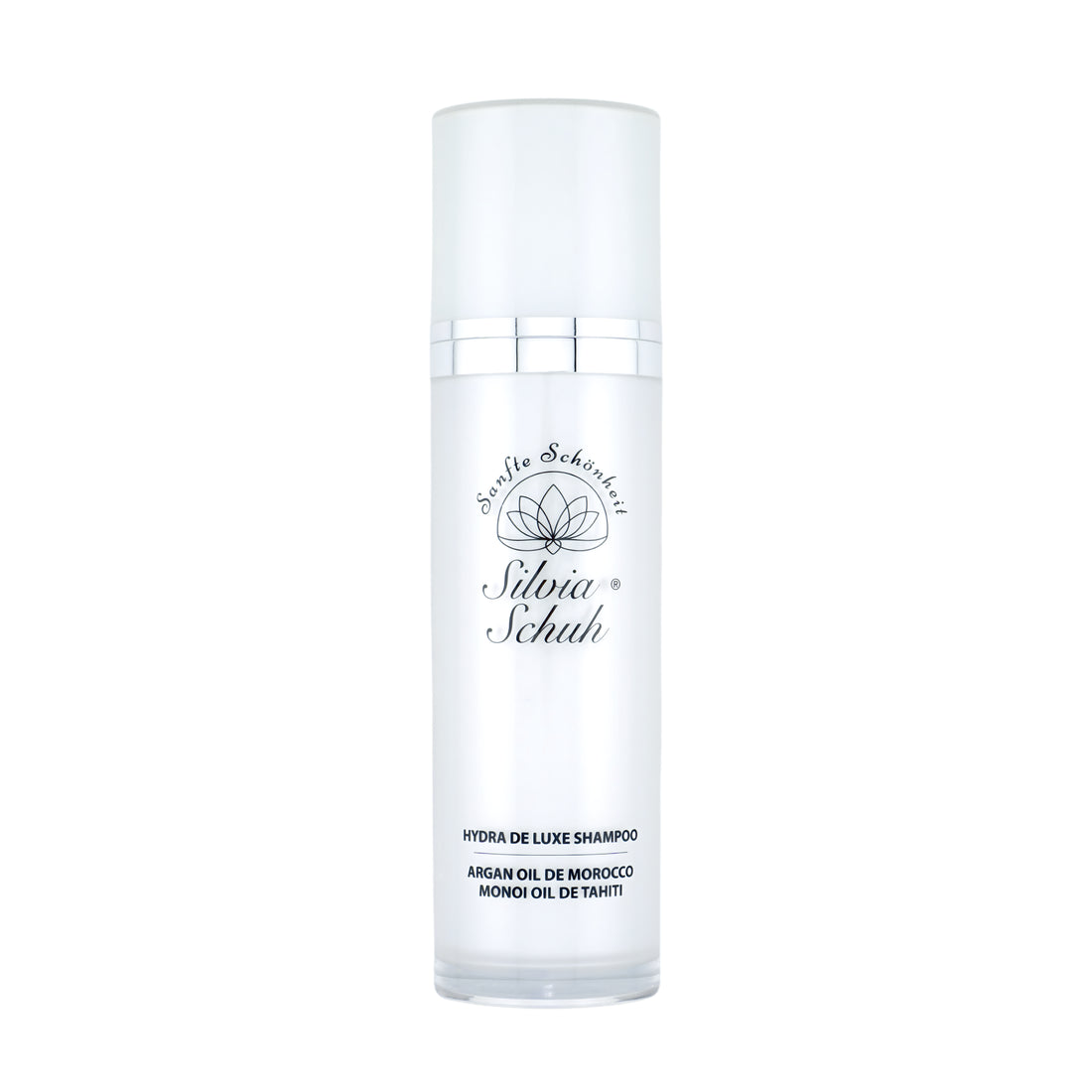 Hydra de Luxe Shampoo in beiger Kunststoffflasche