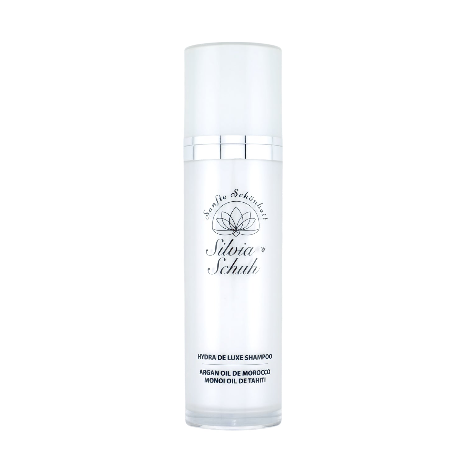 Hydra de Luxe Shampoo in beiger Kunststoffflasche