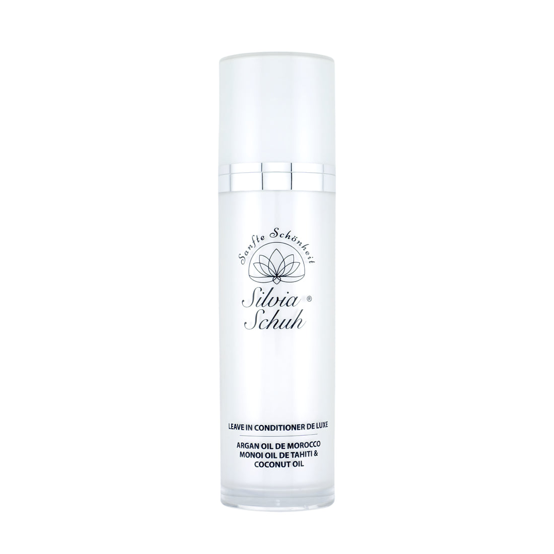 Leave-In Conditioner de Luxe in beiger Kunststoffflasche