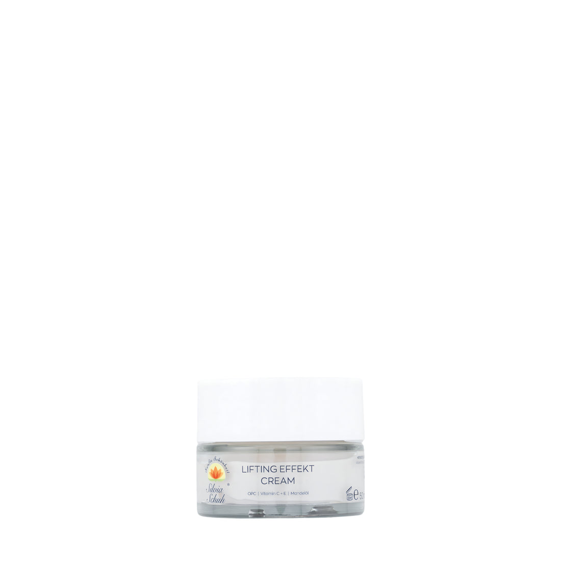 Lifting Effect Cream in transparentem Glastiegel