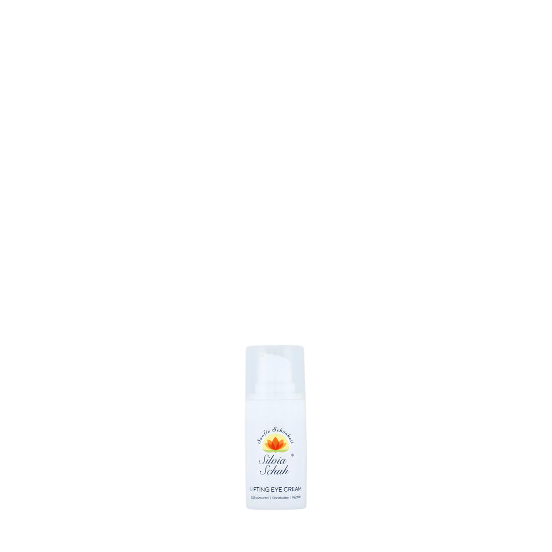 Lifting Eye Cream in weißem Pumpspender