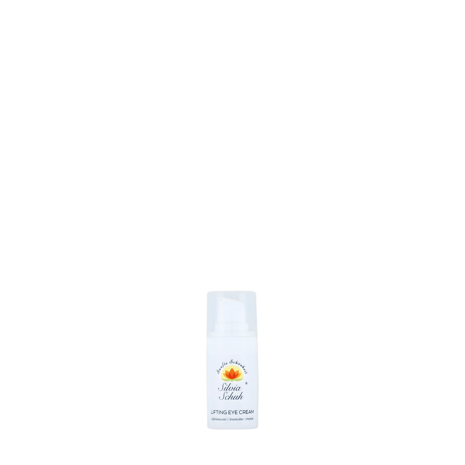 Lifting Eye Cream in weißem Pumpspender
