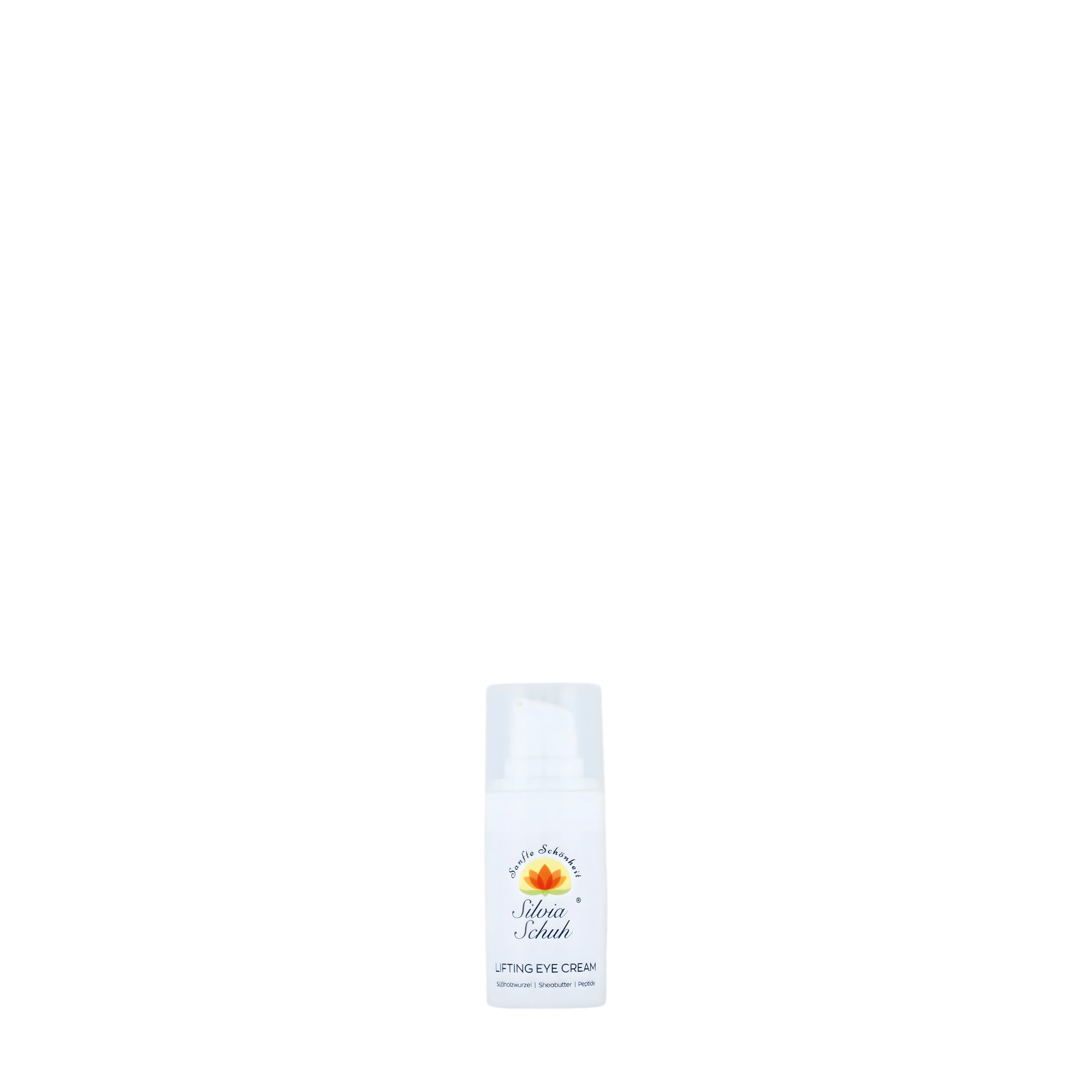 Lifting Eye Cream in weißem Pumpspender