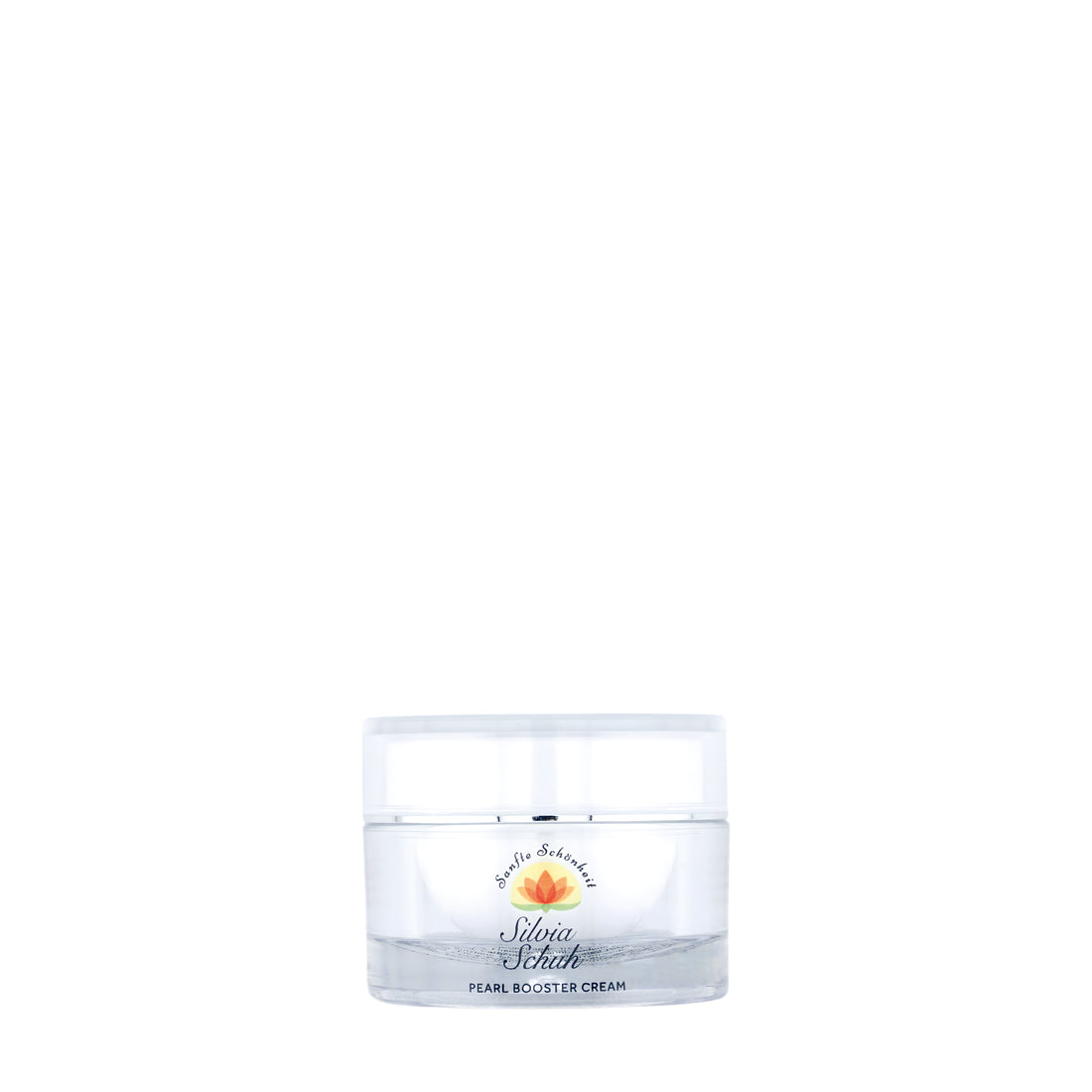Pearl Booster Cream in transparentem Kunststofftiegel