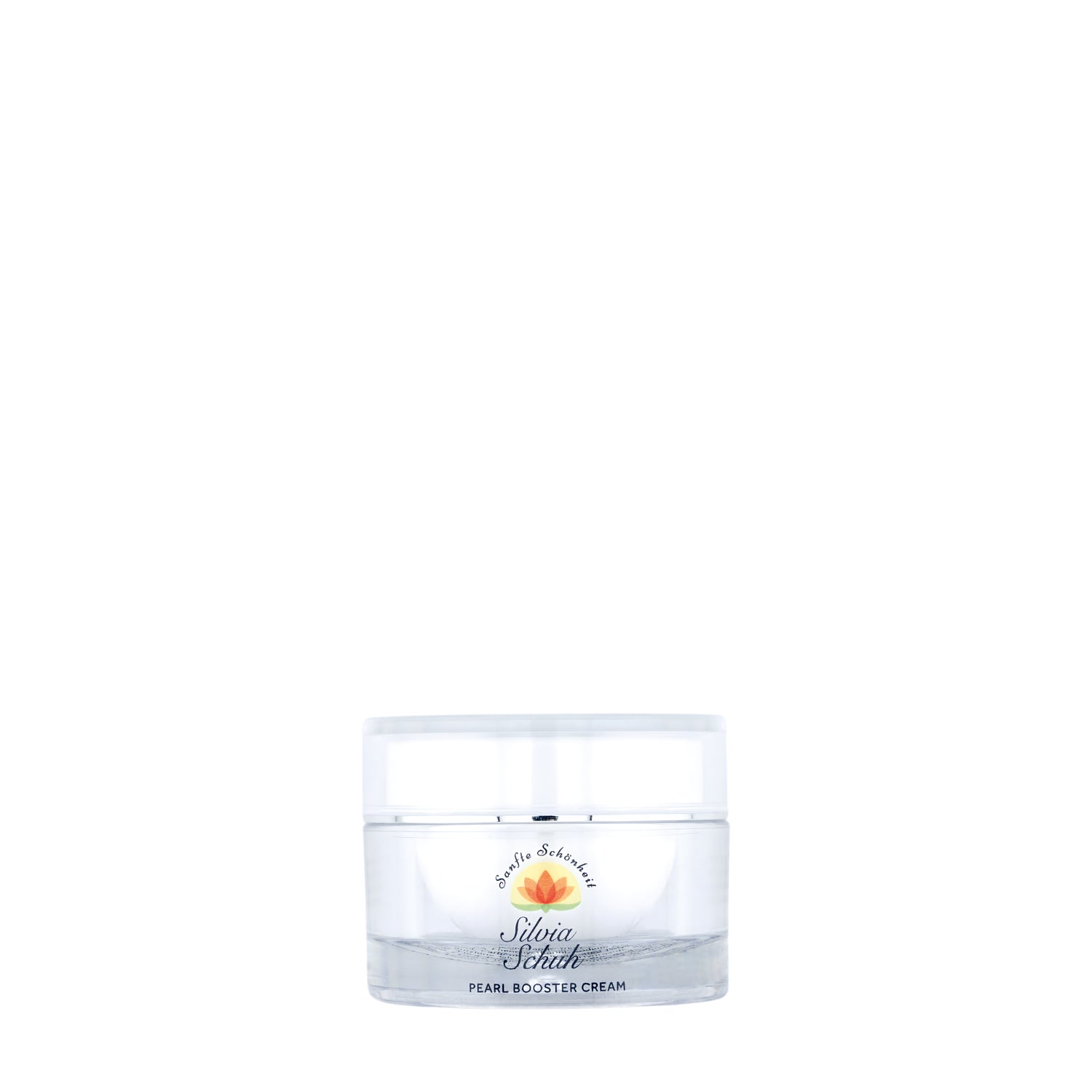 Pearl Booster Cream in transparentem Kunststofftiegel