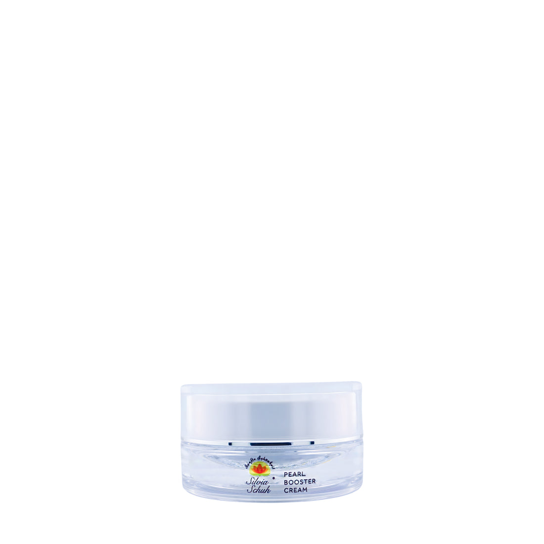 Pearl Booster Cream in transparentem Kunststofftiegel