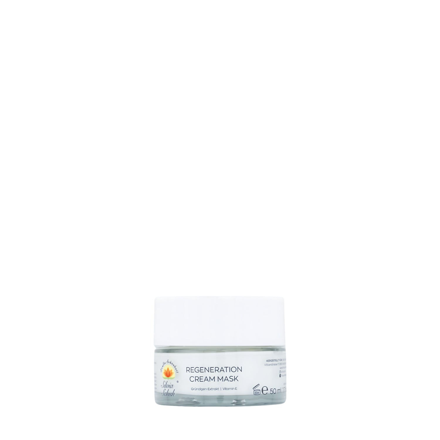 Regeneration Cream Mask in transparentem Glastiegel
