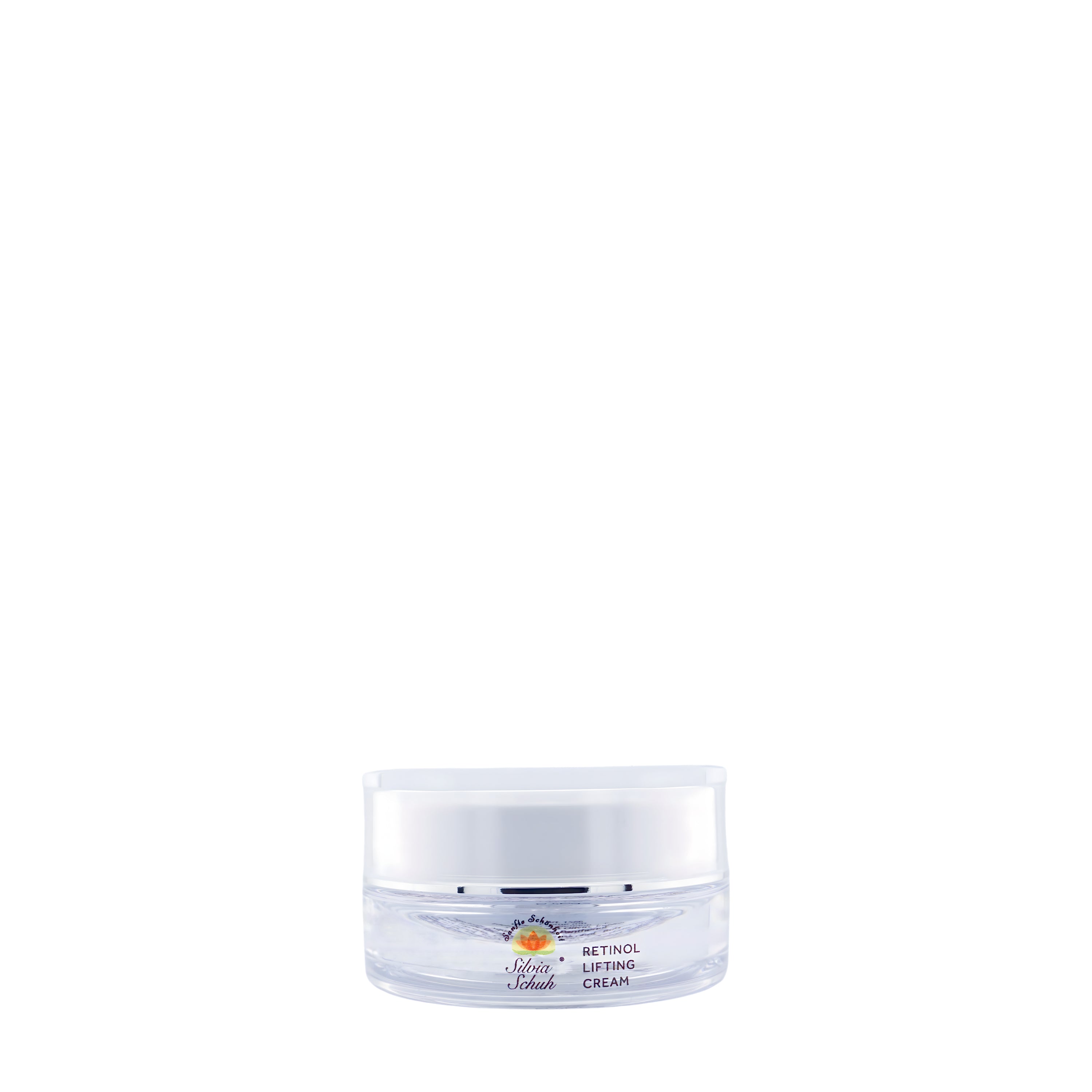 Retinol Lifting Cream in transparentem Kunststofftiegel