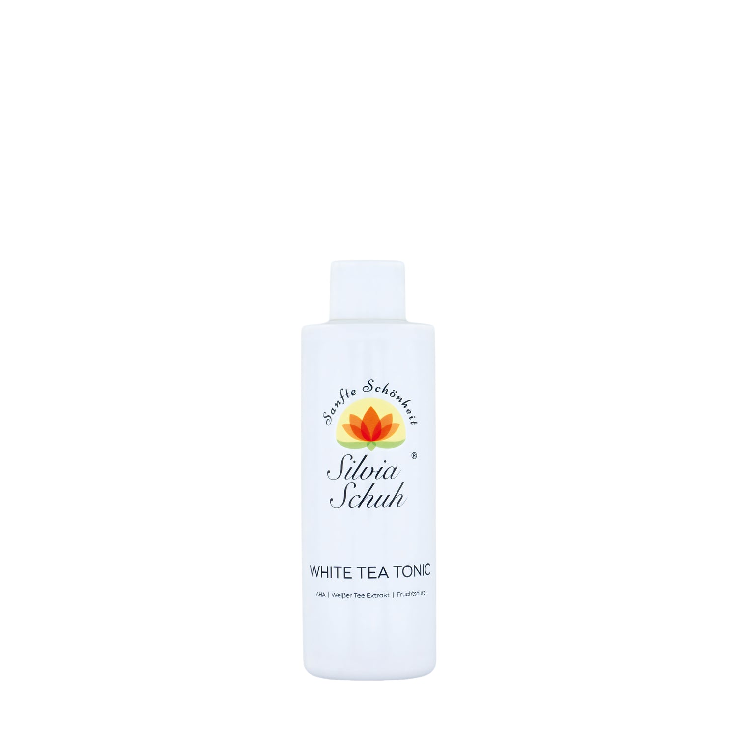 White Tea Tonic in weißer Kunststoffflasche
